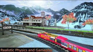 Bullet Train Simulator | Android Game Play 2021 | Train Animation Gaming screenshot 4