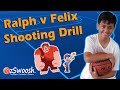 Best Basketball Drill for Kids - Ralph v Felix Shooting Game