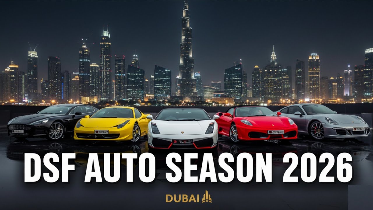 Supercar Collection at DSF Auto Season 2026! 🇦🇪 | Dubai City Walk  | Weekend Vlog #31 Vlog #79