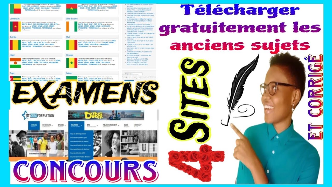 TÉLÉCHARGER 🌟 LES ANCIENS SUJETS (et corrigés) 🌟 DES EXAMENS et ...