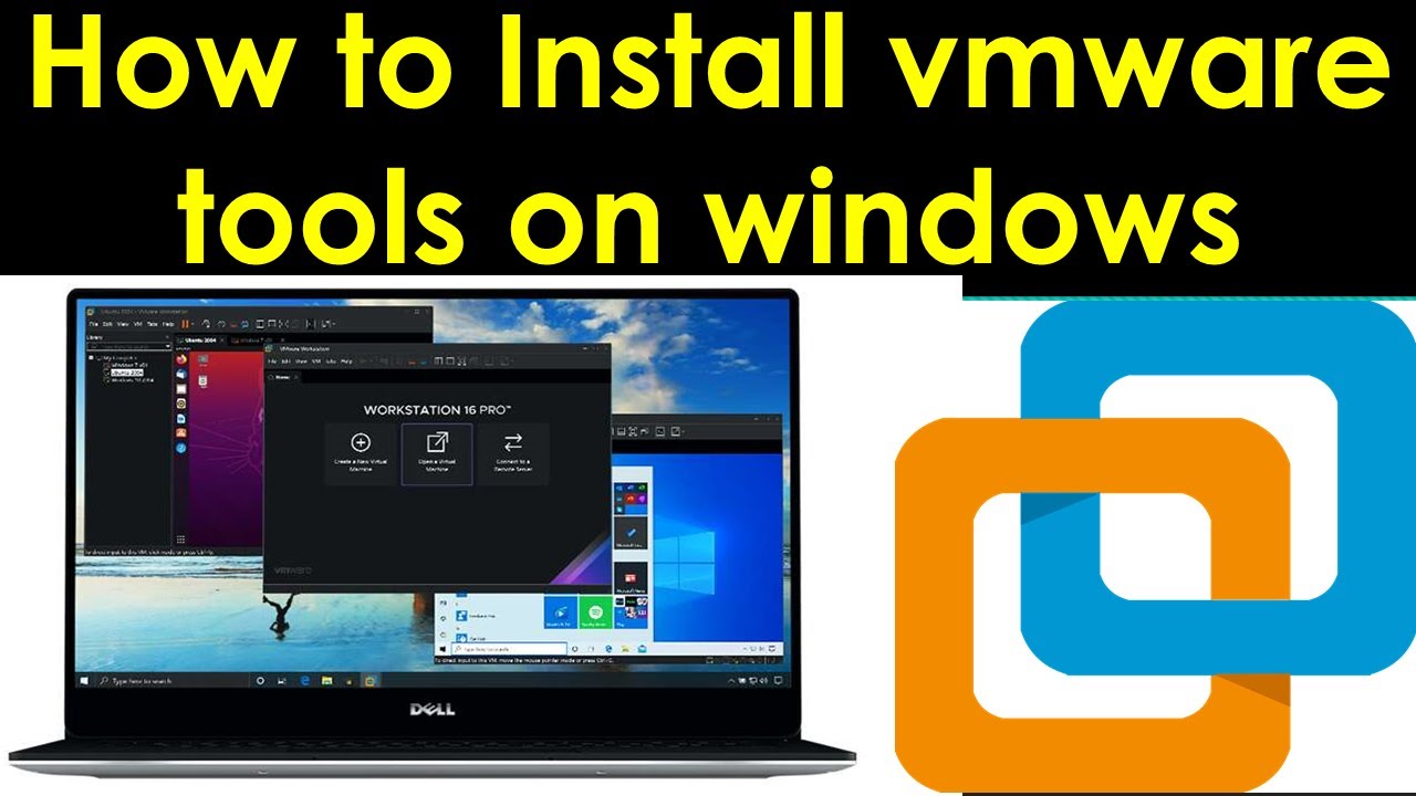 How to Install VMware tools on windows? | Configure VMwaretools on Windows  virtual machines - YouTube