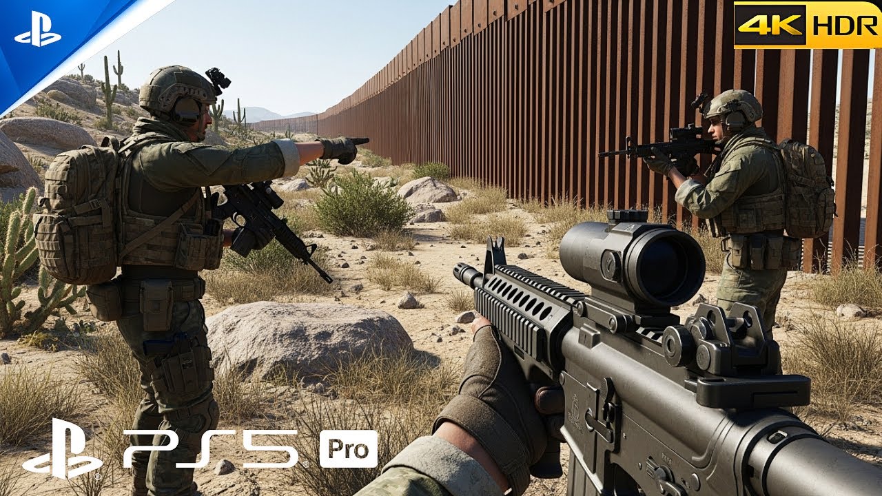 (PS5) Cartel Clash at the Mexican Border | Ultra-Realistic Gameplay [4K60FPS] Call of Duty