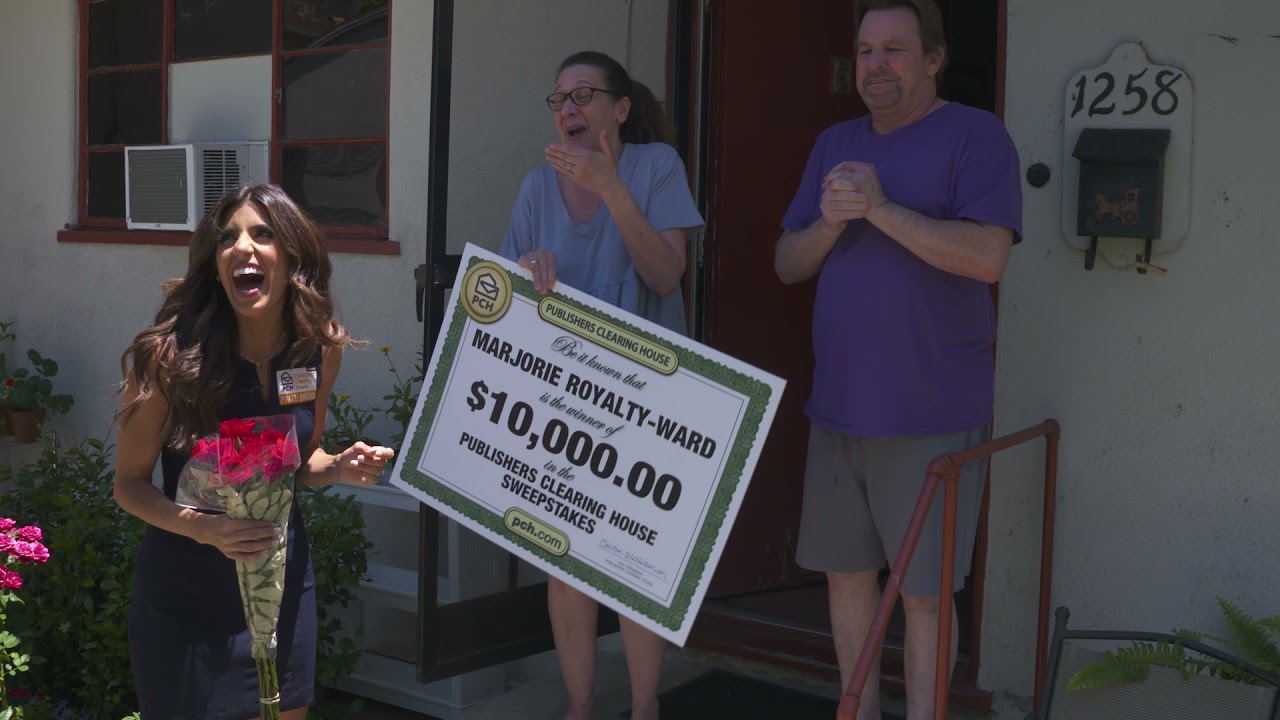 PCH Sweepstakes Winner: Marjorie R. From Pasadena, CA Wins $10,000! #ThrowbackThursday