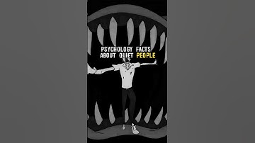 Facts About Quiet People! #psychology #darkpsychology