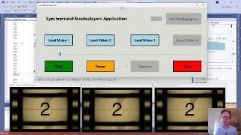 Synchronizing mediaplayers in a C# UWP application