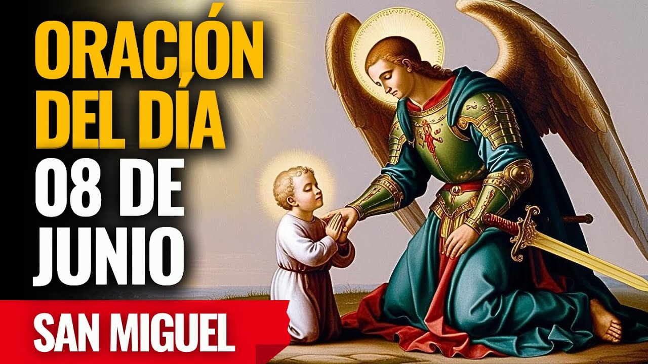 ¡San Miguel no se aparta del lado de tus hijos, los cubre con su manto! Reza ahora