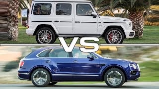 2019 Mercedes AMG G63 vs 2018 Bentley Bentayga
