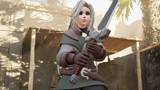Final render of Azri: Upcoming Warrior!