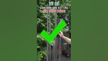 Thép chờ đầu cột tại sao lại ko bằng nhau #shots