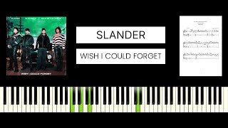 SLANDER, blackbear, Bring Me The Horizon - Wish I Could Forget (BEST PIANO TUTORIAL \& COVER)