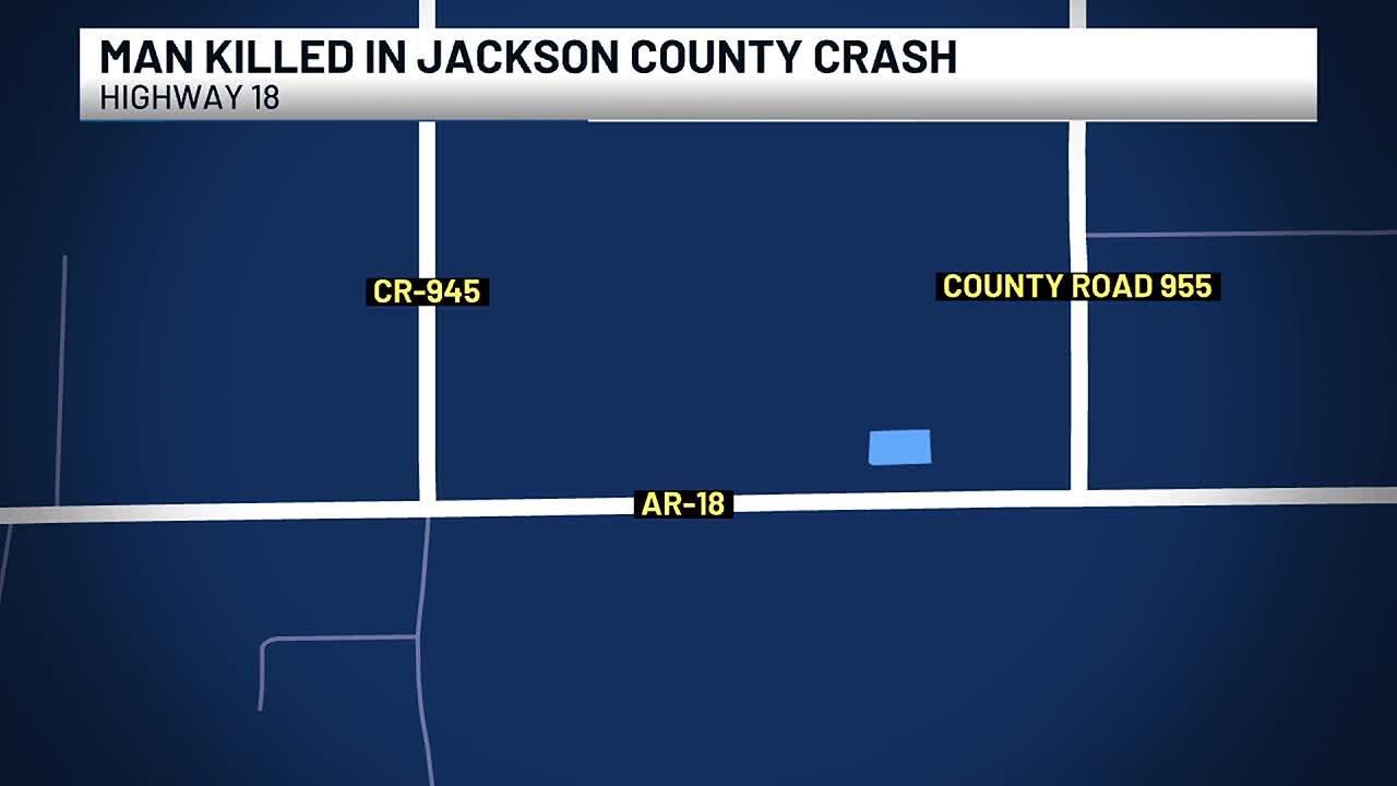 Man killed in Jackson County crash - YouTube