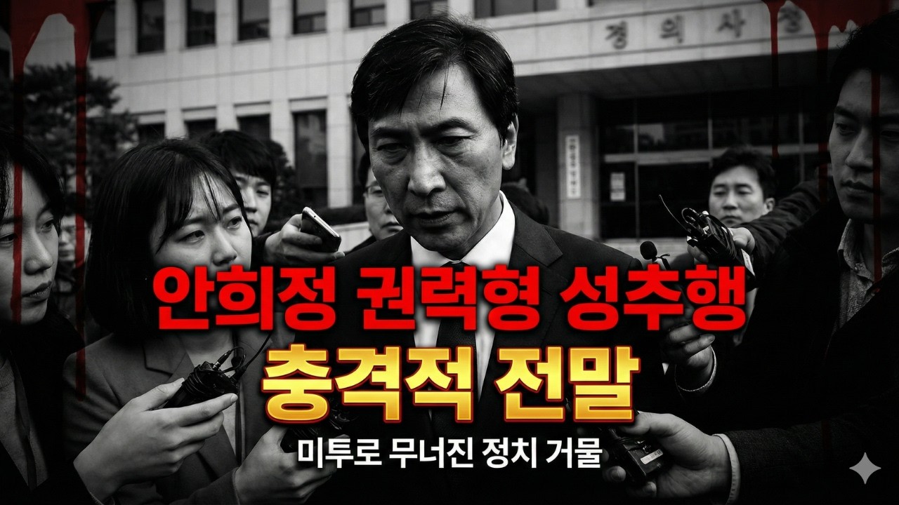안희정 권력형 성추행 사건 전말 | 미투로 무너진 정치 거물의 충격적 실화
