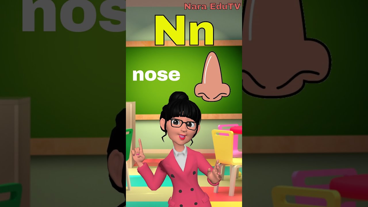 Letter Nn Sound And Vocabulary Phonics Alphabet