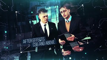 After Effects Template - Circuit Slideshow