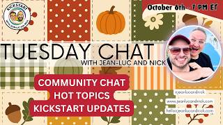 Tuesday Chat with Jean-Luc and Nick - The Comparison Trap - October 6th 2026