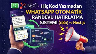 No-Code WhatsApp Automatic Appointment Reminder System | n8n & Next.js screenshot 1