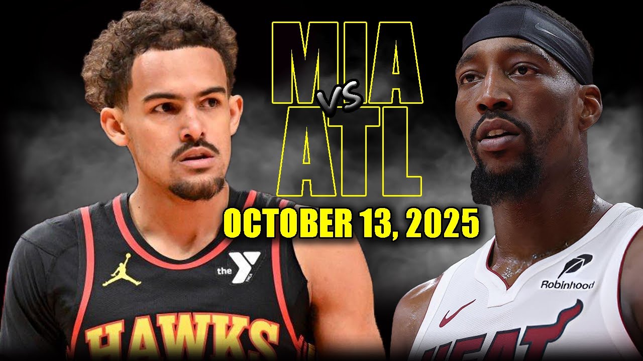 WATCH: Miami Heat vs Atlanta Hawks Full Game Highlights – October 13, 2025 | NBA Preseason