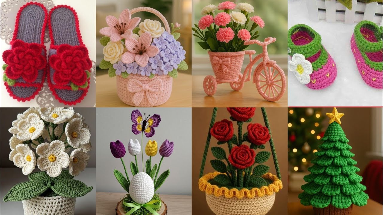 Demanding and Stunning New beautiful mix crochet iteams designs ideas