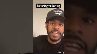 The difference between a rat and a snitch #shorts