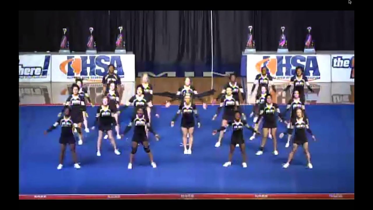 Joliet West Cheer finals