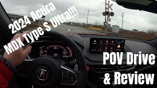 2024 Acura MDX Type S Ultra - How Lovely Indeed - POV Drive & Review