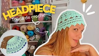 HEADPIECE - Crochet hat | Right-handed version. - YouTube