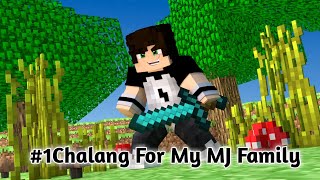 My First Chalange On My Mjfamily In Minecraft