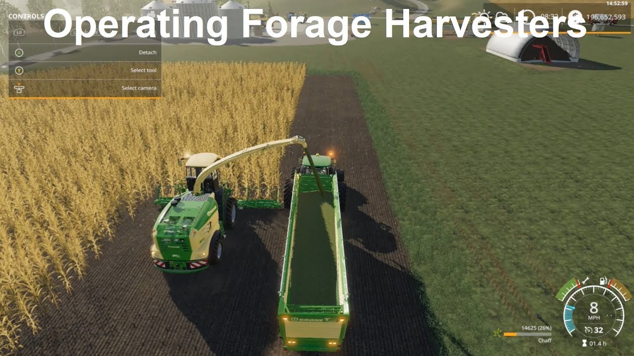 Operating Forage Harvesters.