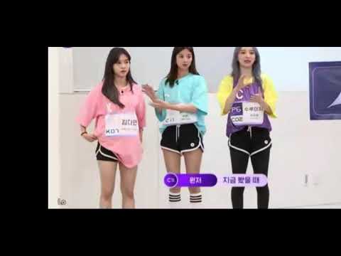 [Eng sub] Wen Zhe imitating Kim Dayeon in "Ice Cream" Girls Planet 999 Episode 8