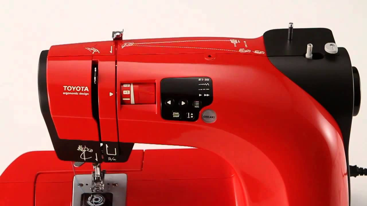 Masina de cusut Toyota OEKAKI RENAISSANCE PentruAcasa Com - YouTube