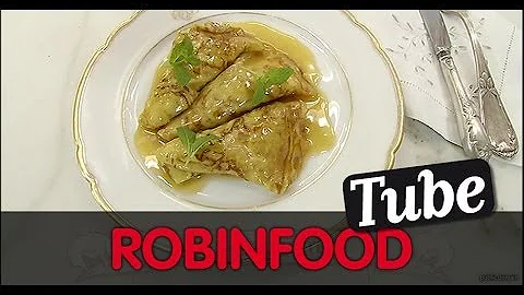 ROBINFOOD / Salmn asado "vinagroso" + Crpes "Suzet...