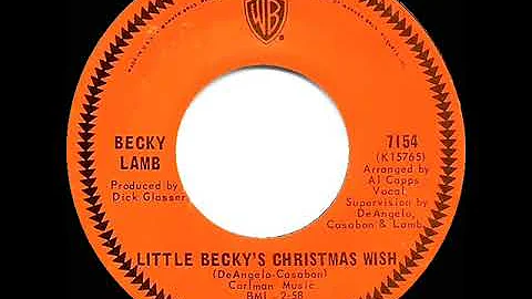1967 Becky Lamb - Little Beckys Christmas Wish (CO...