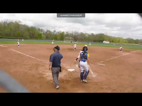 Evee Matthews Home Run  #2 vs  West Muskingum Middle School Blue 2025 1