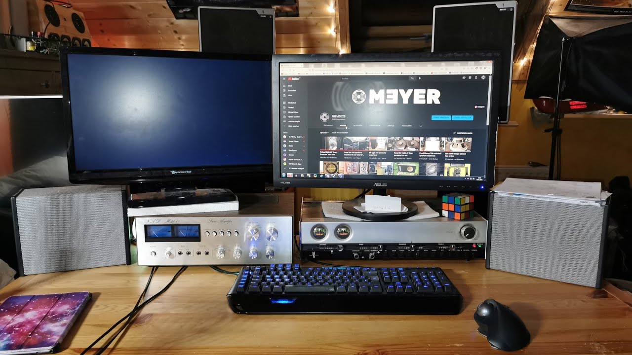 Telefunken L20 Hi-Fi Klangbox speakers soundtest