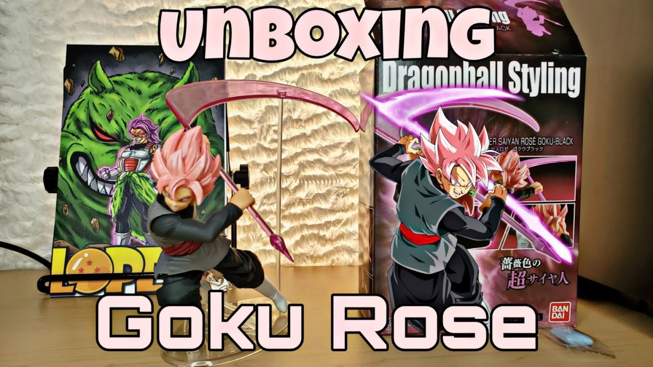 Figura Dragon Ball Flash - Super Sayan Rosé Goku Black