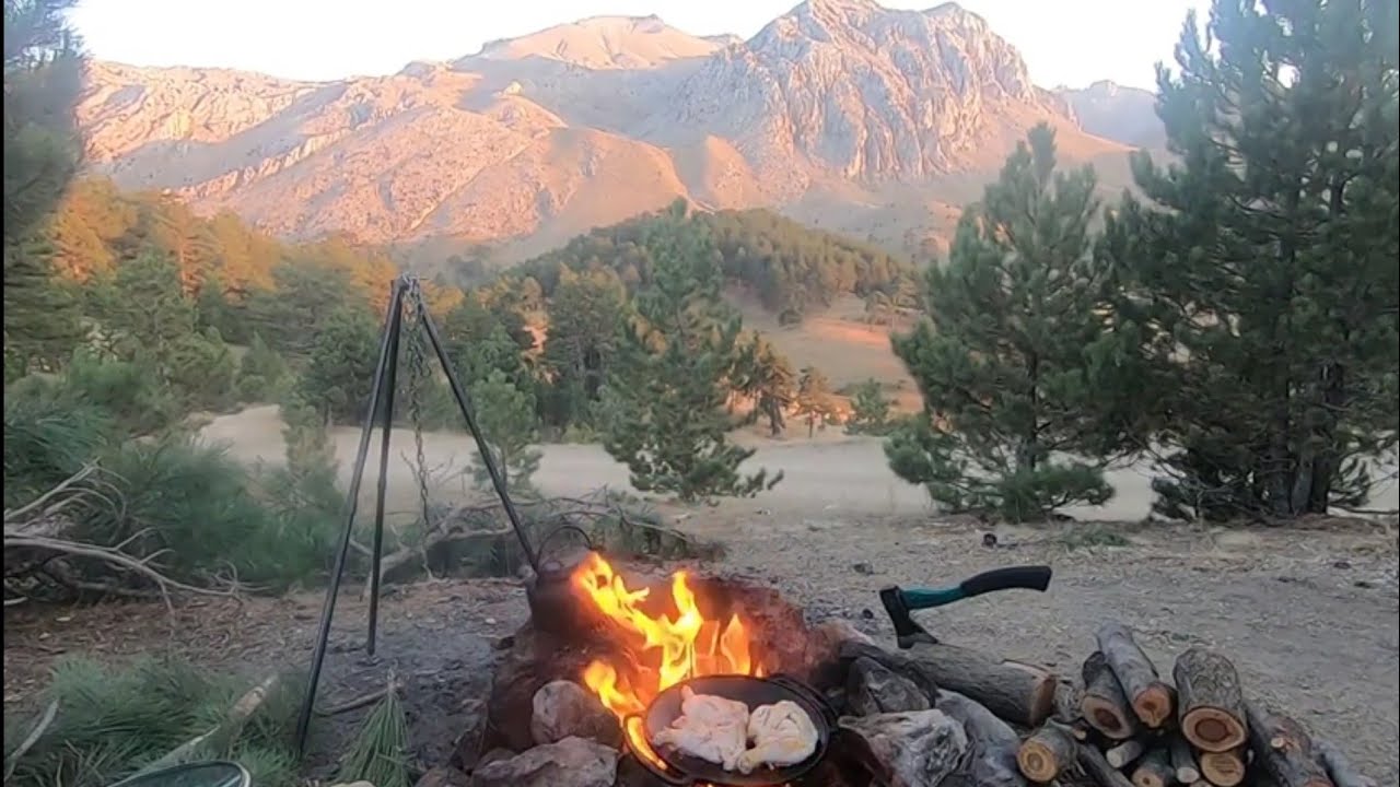 Melikler Yaylasında Kamp, Pınar Gözü Mağarası, Beyçam Anıt Ağacı, Turkey Nature, Turkish Cuisine