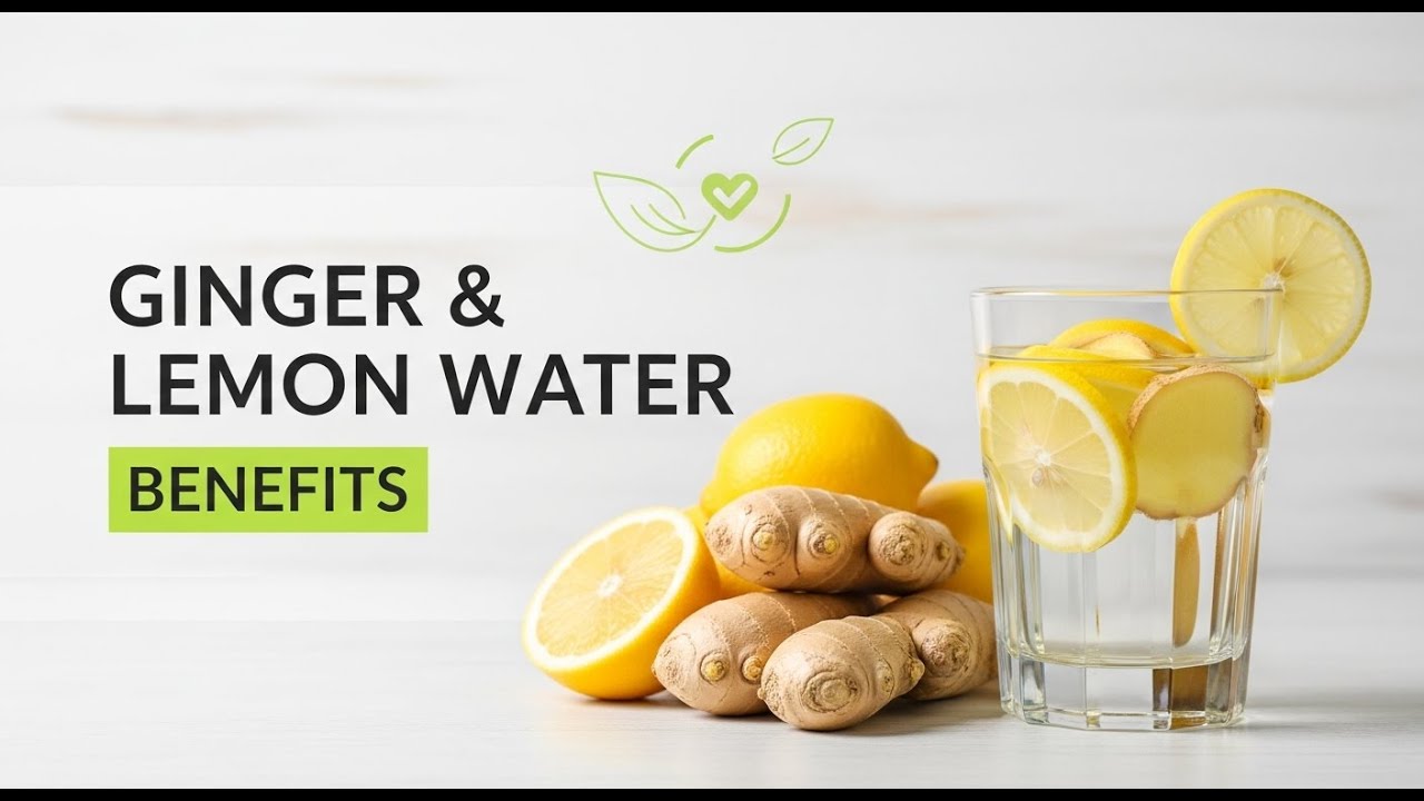 Ginger & Lemon Water:  Amazing Health Benefits You Need to Know!