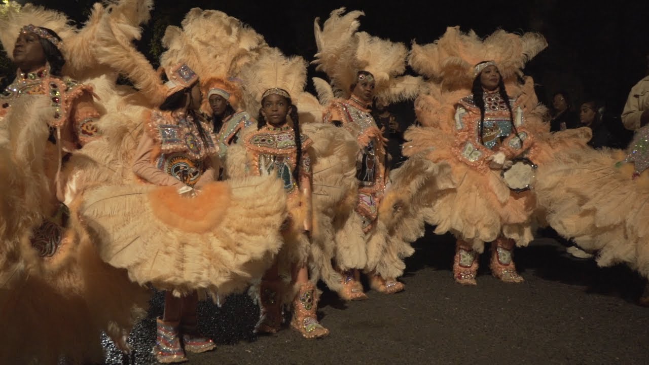 New Orleans | St Joesph's Night | 2025 | Black Masking Injuns Take Over The Streets Of New Orleans