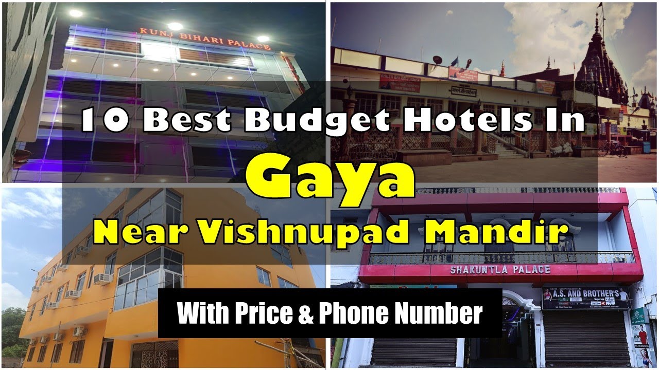 10 Best Budget Hotels In Gaya Near Vishnupad Mandir | गया में सस्ते होटल | Pind Dan