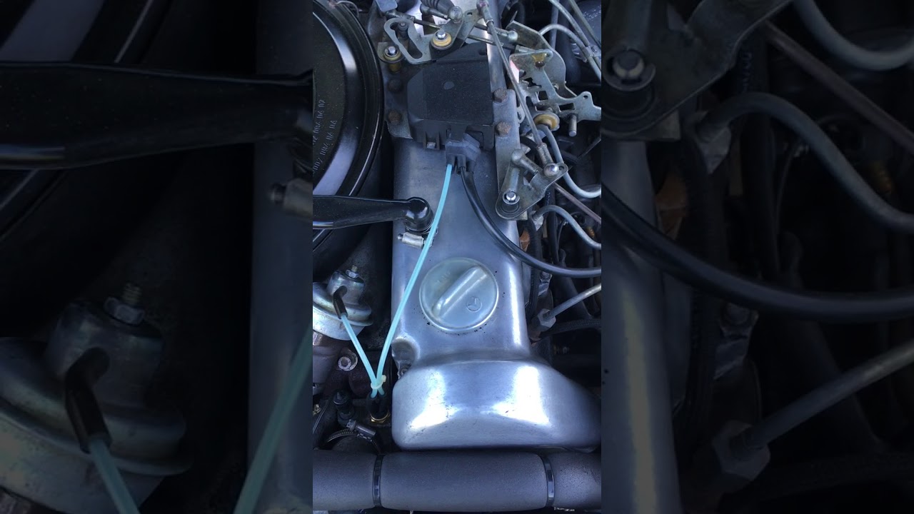 '84 300D Blowby Test YouTube