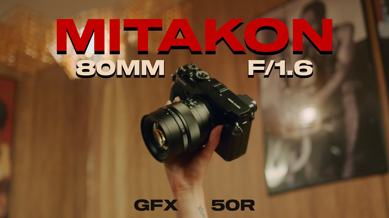The Mitakon 80mm f/1.6 on the GFX 50R - YouTube