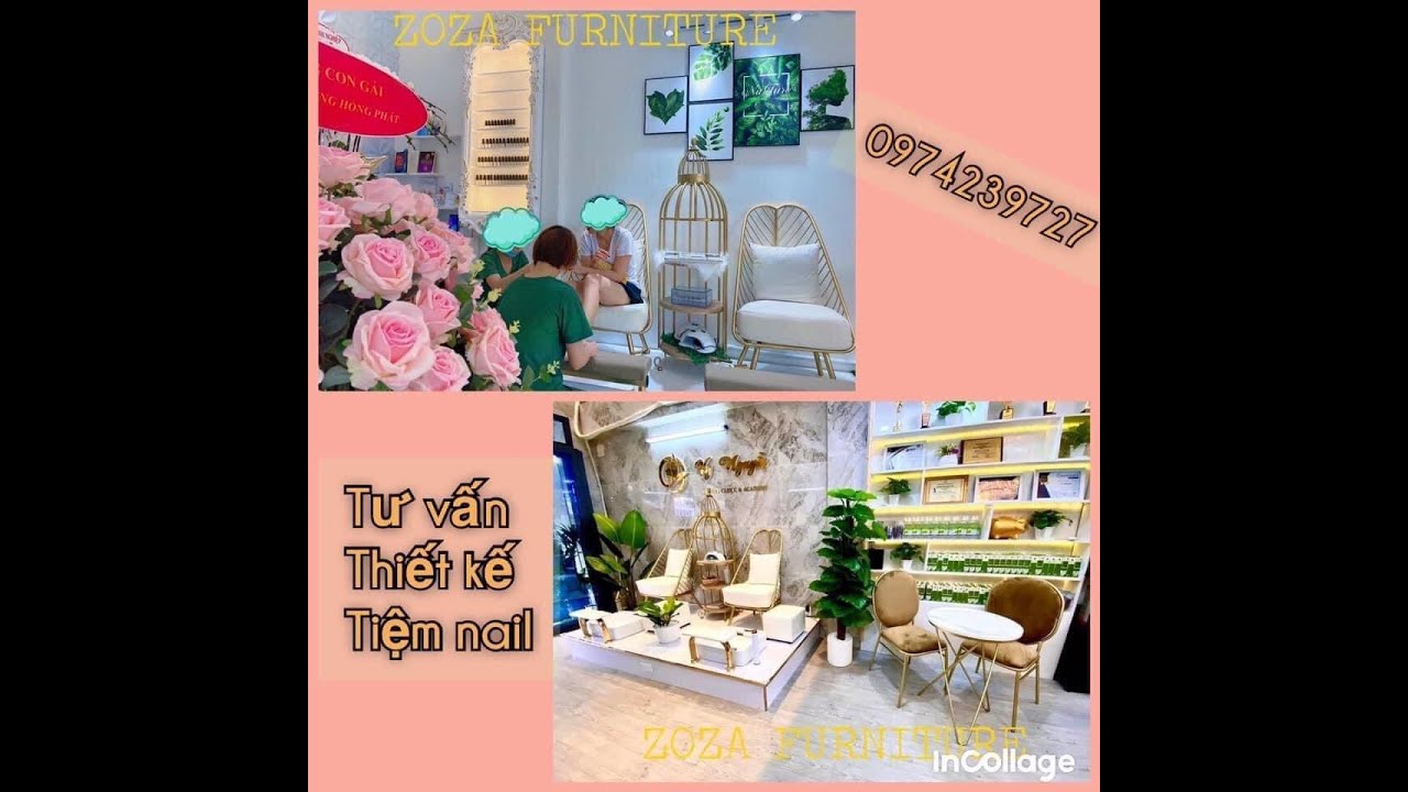 Ghế Nail giá rẻ |Tư Vấn Thiết Kế Tiệm Nail  | Vương Quốc Ghế Nail