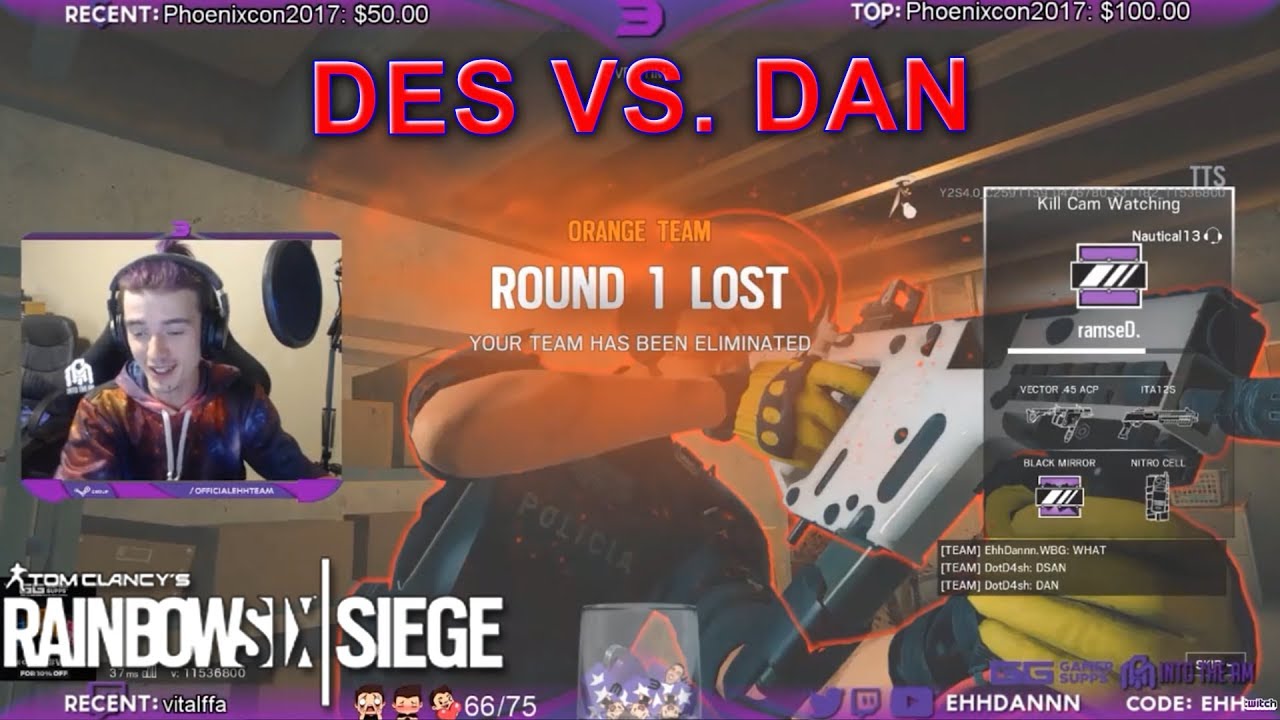 Desmar VS EhhDannn - Rainbow Six: Siege