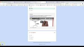 Le principali impostazioni di un quiz creato con Google Moduli.