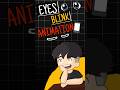 How to Make Eye blinking Animation ft. mobile animation 📱✍🏻