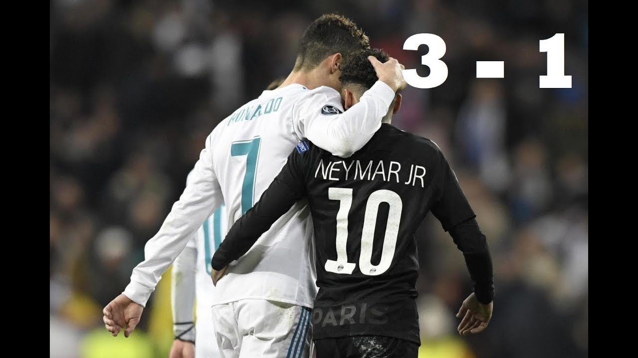 Real Madrid vs PSG 1-3- All Goals & Highlights (Arabic)-14/02/2018 HD