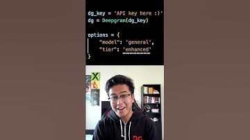 How to create a transcript from any audio (youtube videos, zoom, etc) #deepgram #ai #asr #transcribe