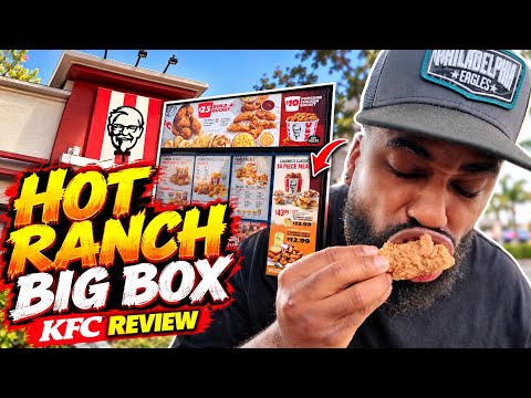 DEEPLY INVESTIGATING KFC NEW Hot Ranch Big Box