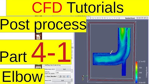 [CFD Tutorials] Elbow (post-process, part4-1)