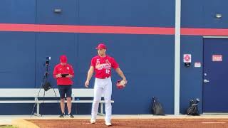 Jordan Hicks throwing a bullpen  3-15-22